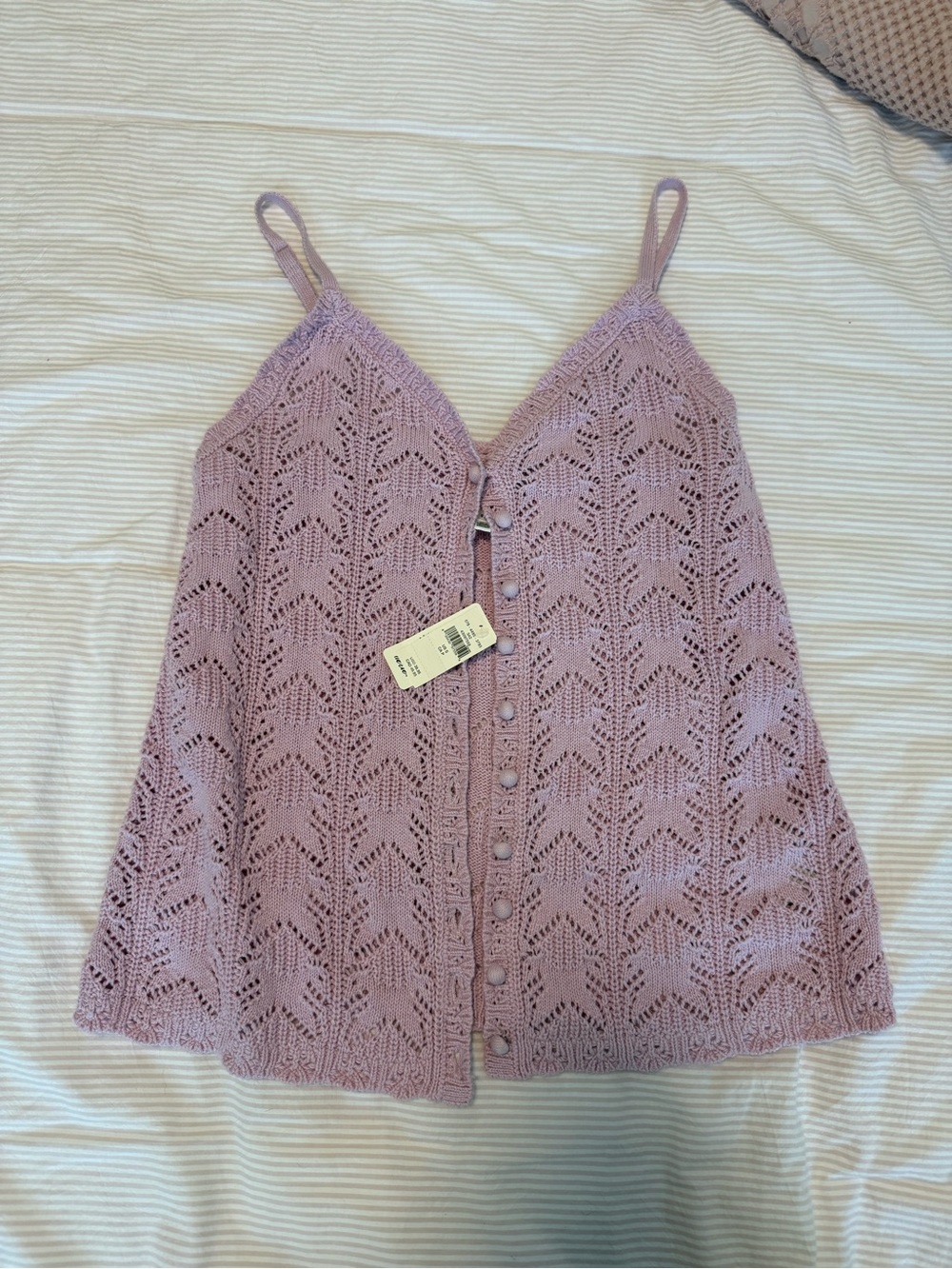 Aerie Knit Button Up Tank
